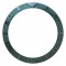 CERAMIC BEZEL FOR ROLEX YACHT MASTER 16622, 16623, 116622, 116623 GREEN ENGRAVED